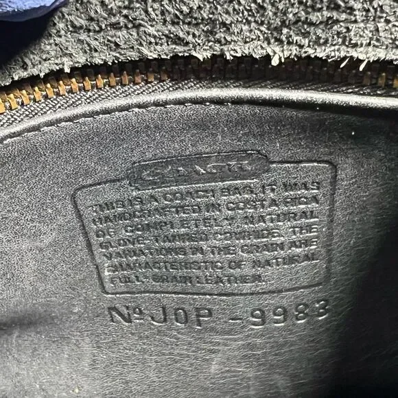 Vintage Coach Regina Top Handle Crossbody Bag 9983 Authentic - Picture 2 of 16